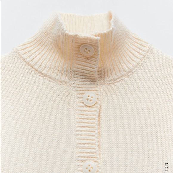 ZARA BNWT Limited Edition Knit Romper Jumpsuit BNWT - Picture 9 of 12